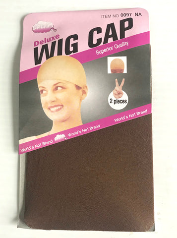 Stock Nylon Wig Cap (Brown)