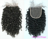 Kinky curly lace closure cheap