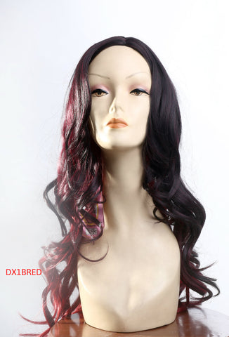 Cheap long ombre curly wig
