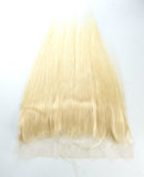 HD Lace frontal 12" 14" 16" 18" 20"- Blonde #613 Straight (ear to ear 13" x 4")