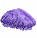 Purple bonnet cap