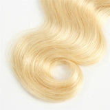 Rich ombre blonde hair bundle wefts