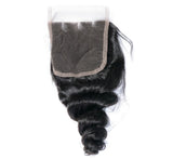 Malaysian Virgin Finger Rolls 16" 18" 20" Set with Lace Closure