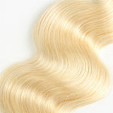 Super thick tangle free ombre blonde human hair