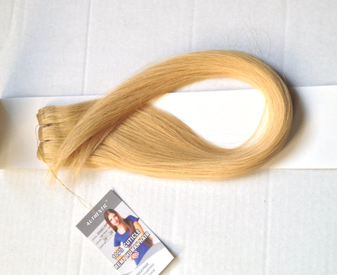 super extra 26" long blonde bundle hair straight