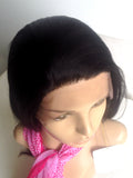 realistic synthetic lace front
