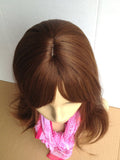 Wig with bang cheap high quality synthetic