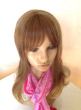 Cheap wig wavy smooth ombre two toned