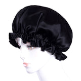 Silk bonnet night sleep cap